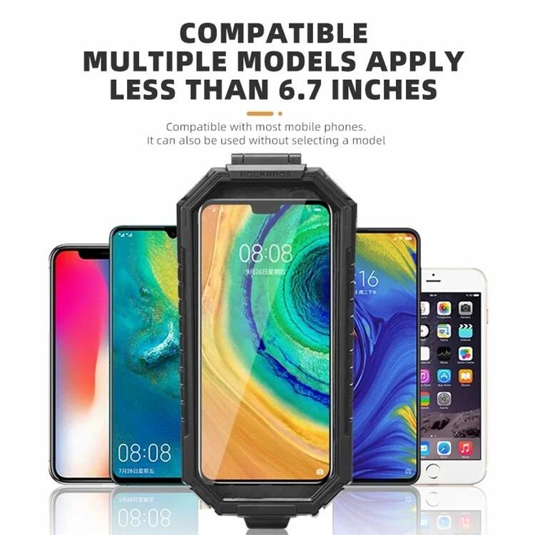 Mobiele telefoonsteun met PET aanraakscherm 6/7