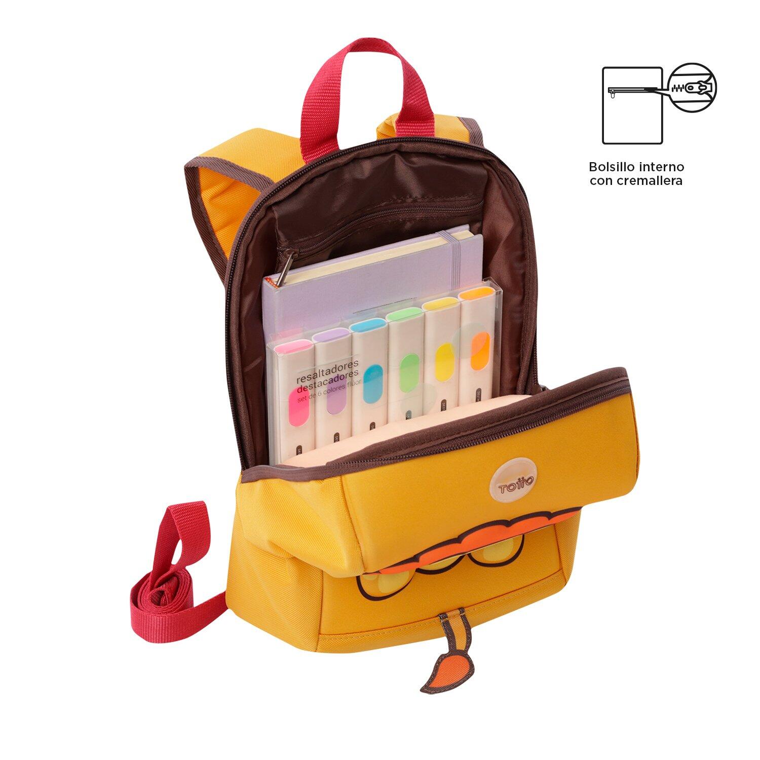 Totto Mochila infantil Kido Symphonic Sunset Poliéster 23 x 34 x 12 cm 5/5