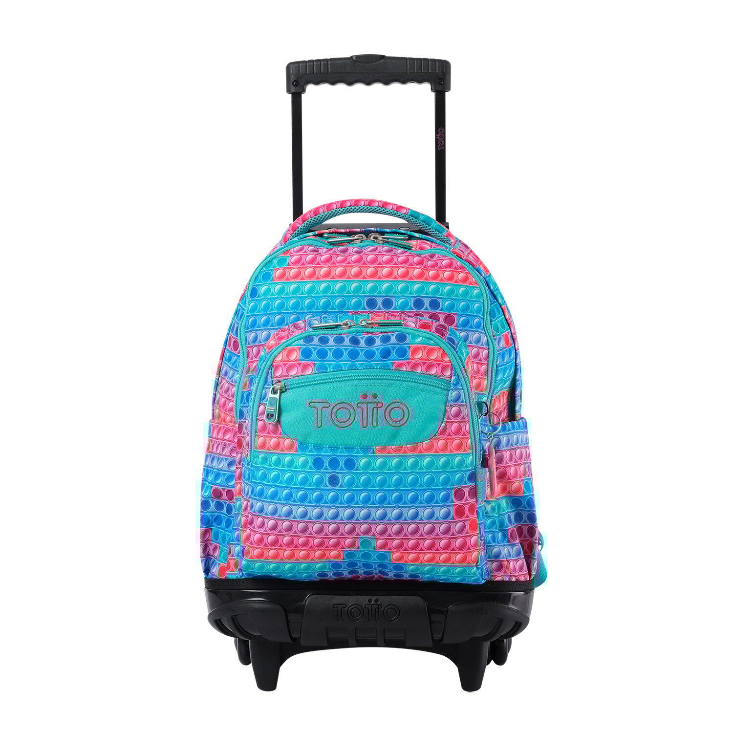 TOTTO Totto  Mochila Renglones - Shock Multicolor grande
