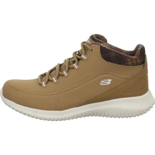 Skechers - Chaussures Universel Femmes Skechers Ultra Flex Just Chill - Baskets - Marron - Decathlon