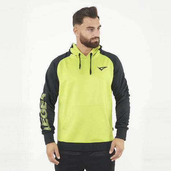 Veste Homme Course à Pied STORED Vert Lime-Noir