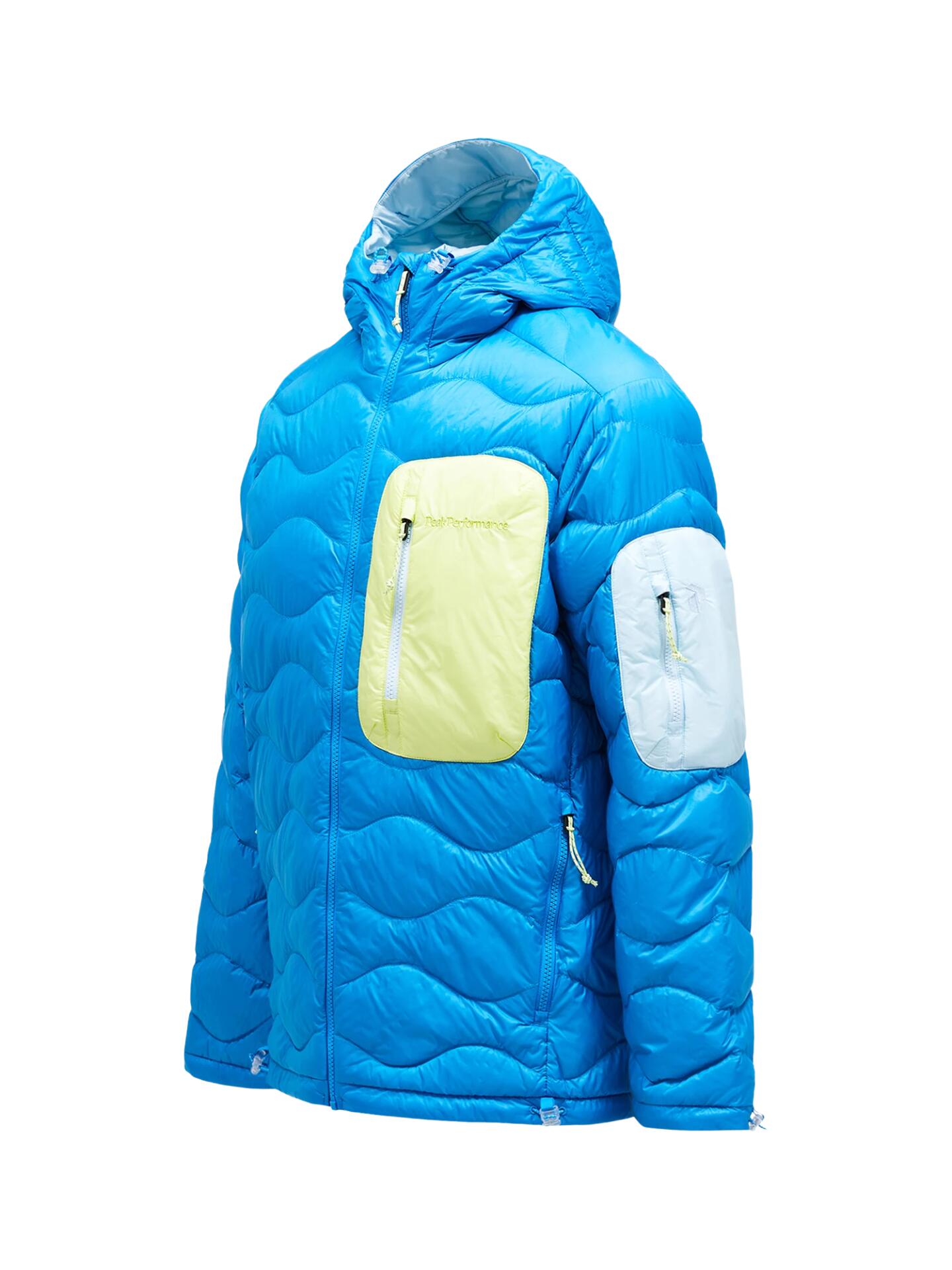 Kurtka Peak Performance puchowa męska Helium Utility Down Hood niebieska - XL 5/6