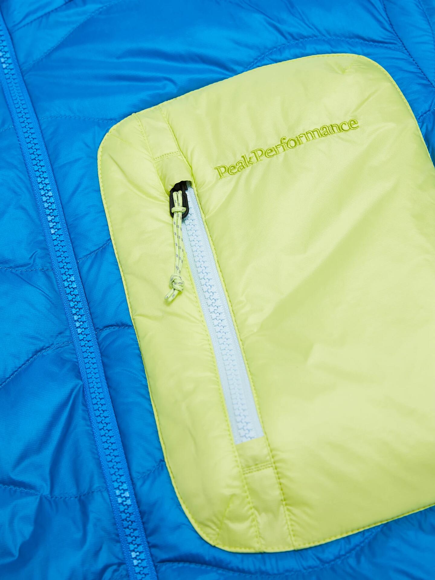 Kurtka Peak Performance puchowa męska Helium Utility Down Hood niebieska - XL 6/6