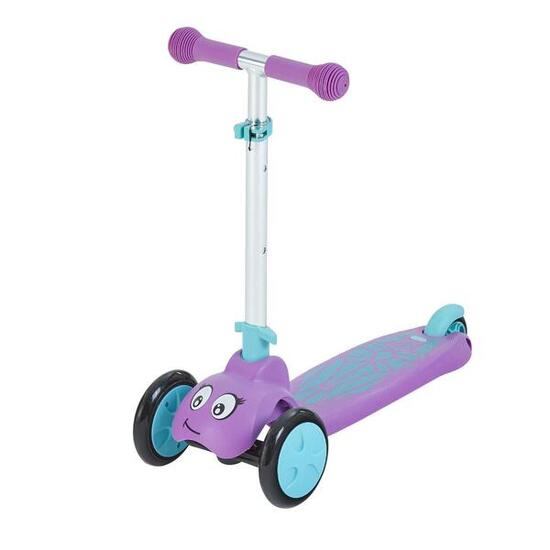 Scooter a 3 ruote per bambini SCOOTIE BUG JEWEL Viola