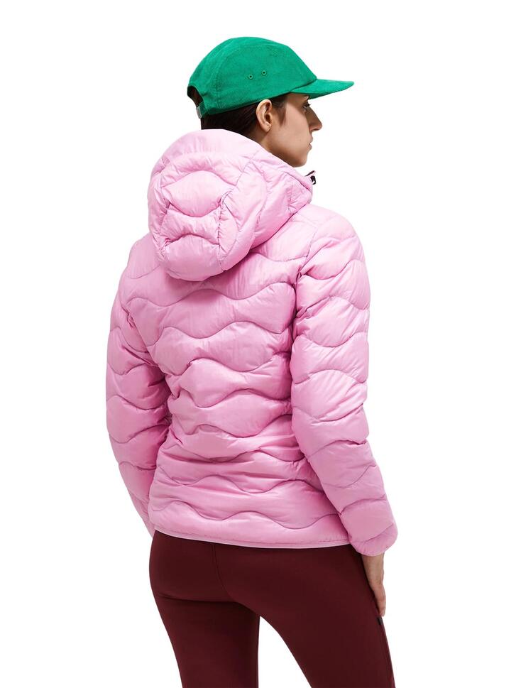 Kurtka Peak Performance puchowa damska Helium Down Hood Jacket różowa - XS