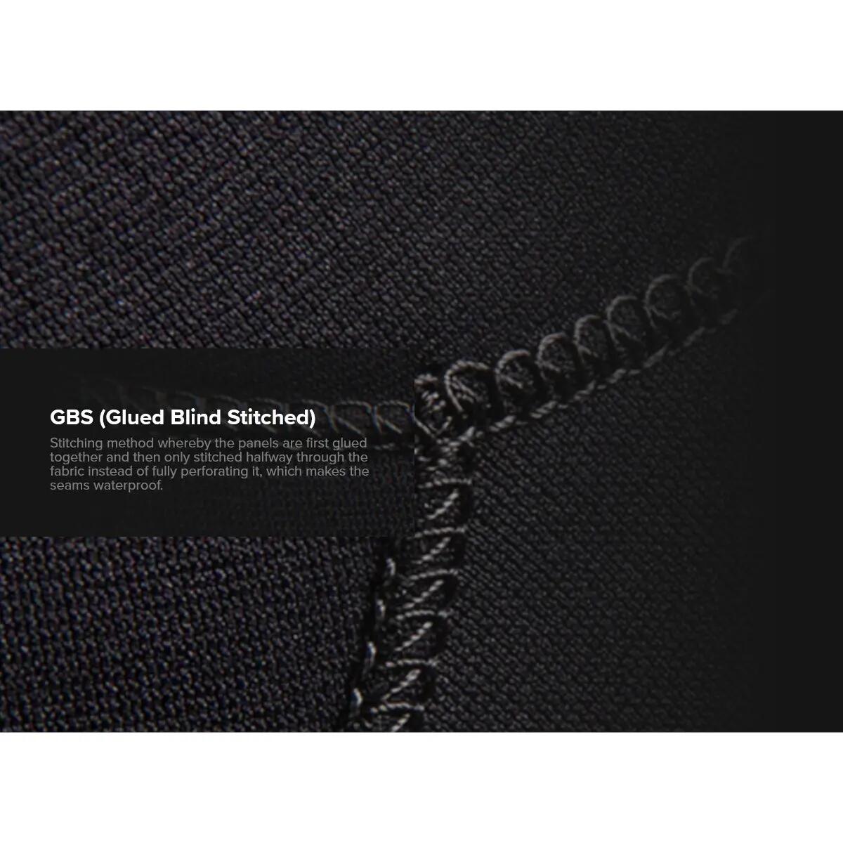 Pianka Mystic Brand Fullsuit 3/2mm BZ Flatlock Black 7/7