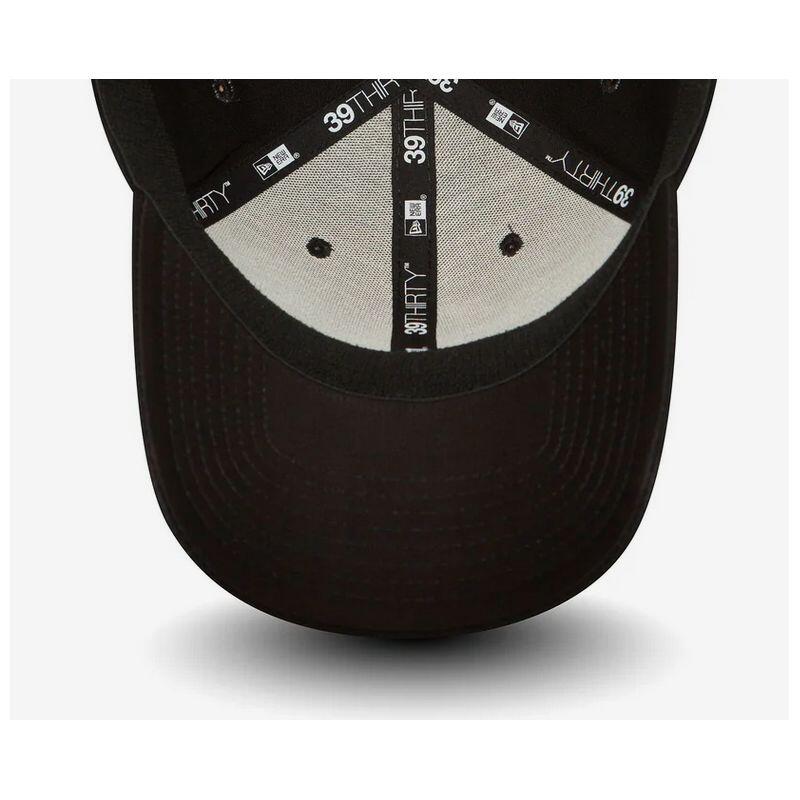 Casquette MLB New York Yankees New Era League Essential 39THIRTY Noir logo blanc 4/4
