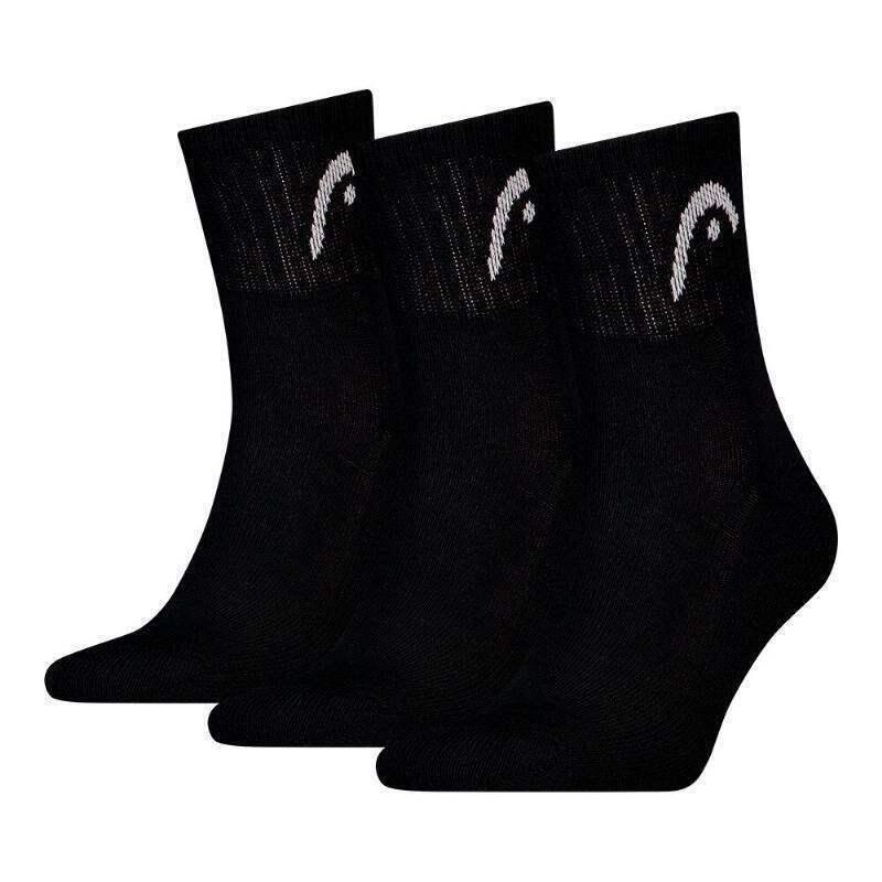 Calcetines Head All Sports Short Crew Negro 3 Pares 4/5