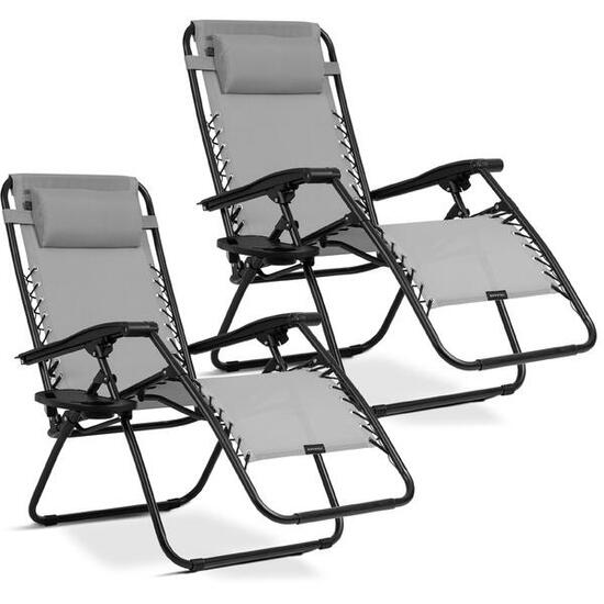 Leżak turystyczny plażowy składany Sofotel 2 szt.