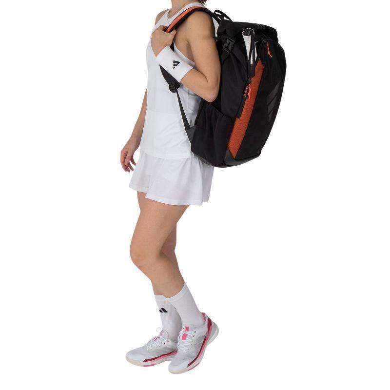 Mochila Adidas Multigame 3.4 Negro Naranja 3/6