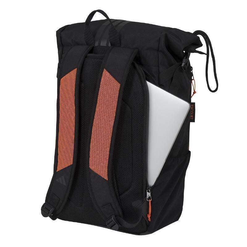 Mochila Adidas Multigame 3.4 Negro Naranja 5/6