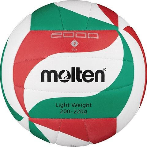 Pachet 8 mingi volei Molten V5M2000-L, LIGHT, usoara cu sac transport