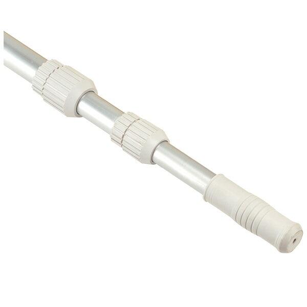 Trigano - Manche Télescopique Aluminium 1,2 M - 3,6 M - Balai Piscine - Blanc - Taille Unique - Decathlon