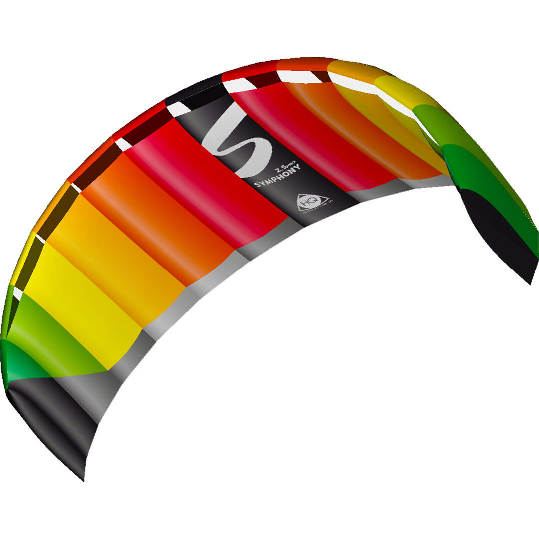 HQ Colchão para papagaio HQ Symphony Pro 2.5 Rainbow 117745 Rainbow 250 x 73 cm