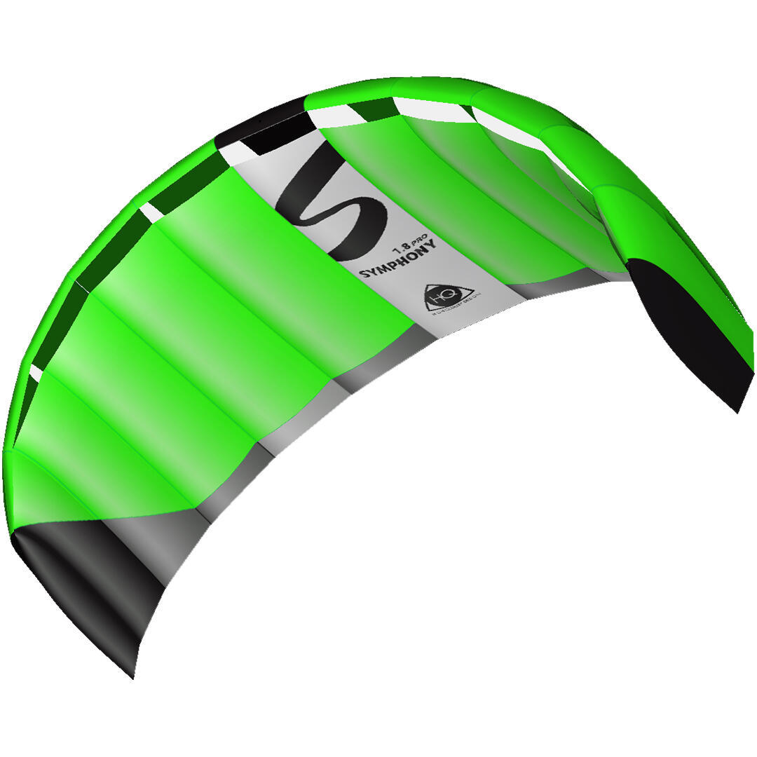 HQ Colchão de papagaio HQ Symphony Pro 1.8 Neon Green 117736 Verde 180 x 60 cm