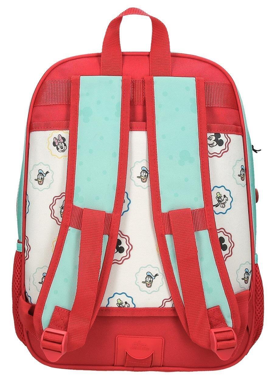Sac à dos scolaire adaptable Disney Mickey Best Friends Together 38cm vert 2/7