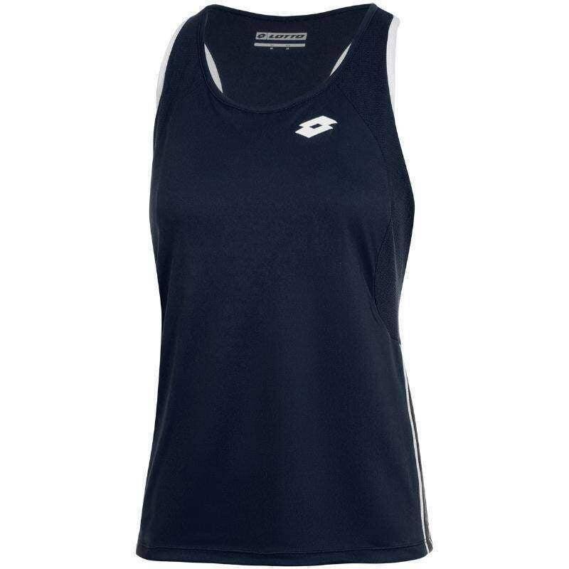 Camiseta Lotto Squadra II Azul Marino Mujer 1/5
