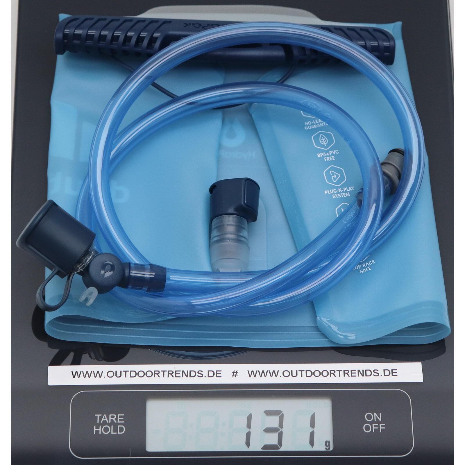 Bukłak na wodę Deuter Streamer SQ 1.5 L - hydrablue 2/2