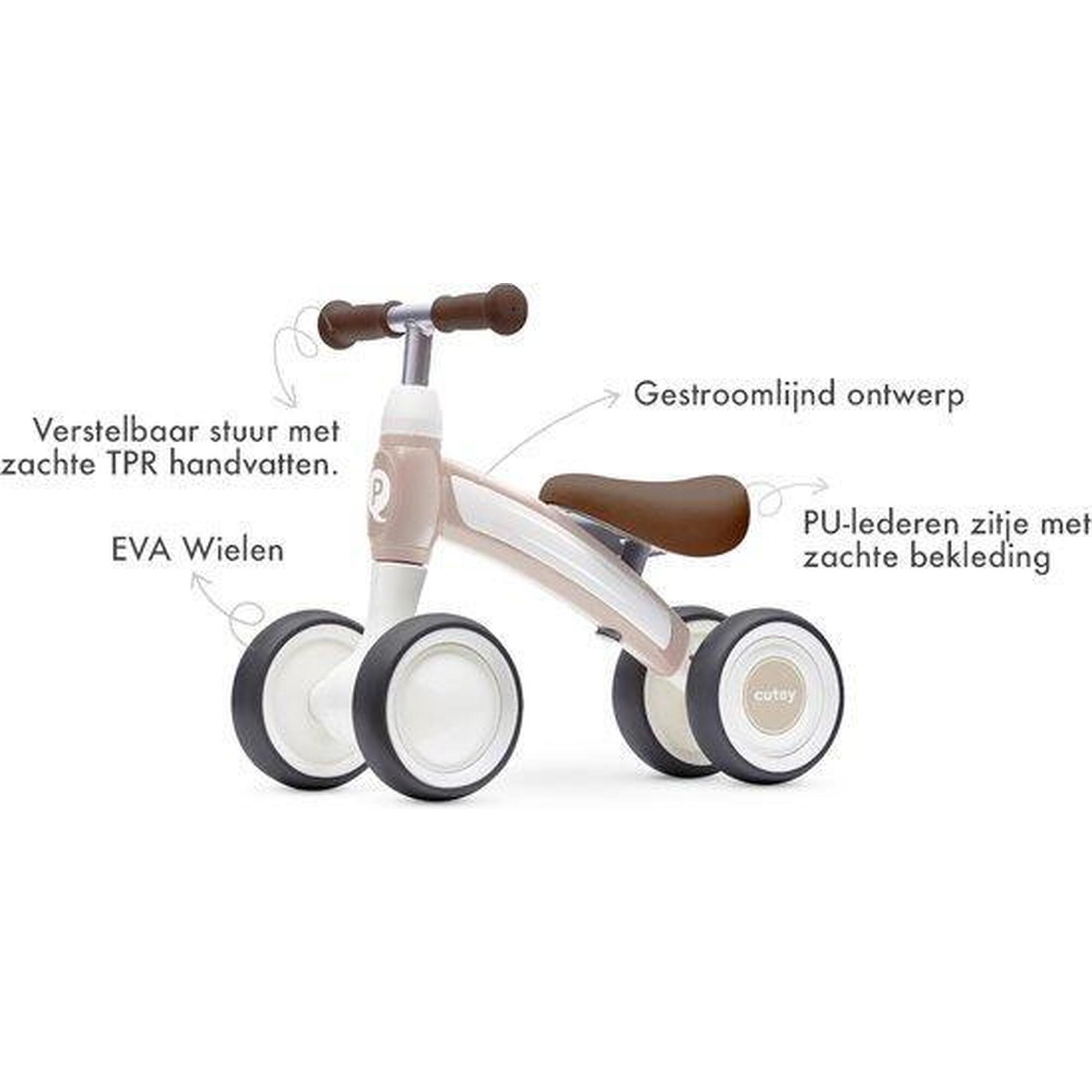 Qplay Cutey Vélo d'équilibre - Beige