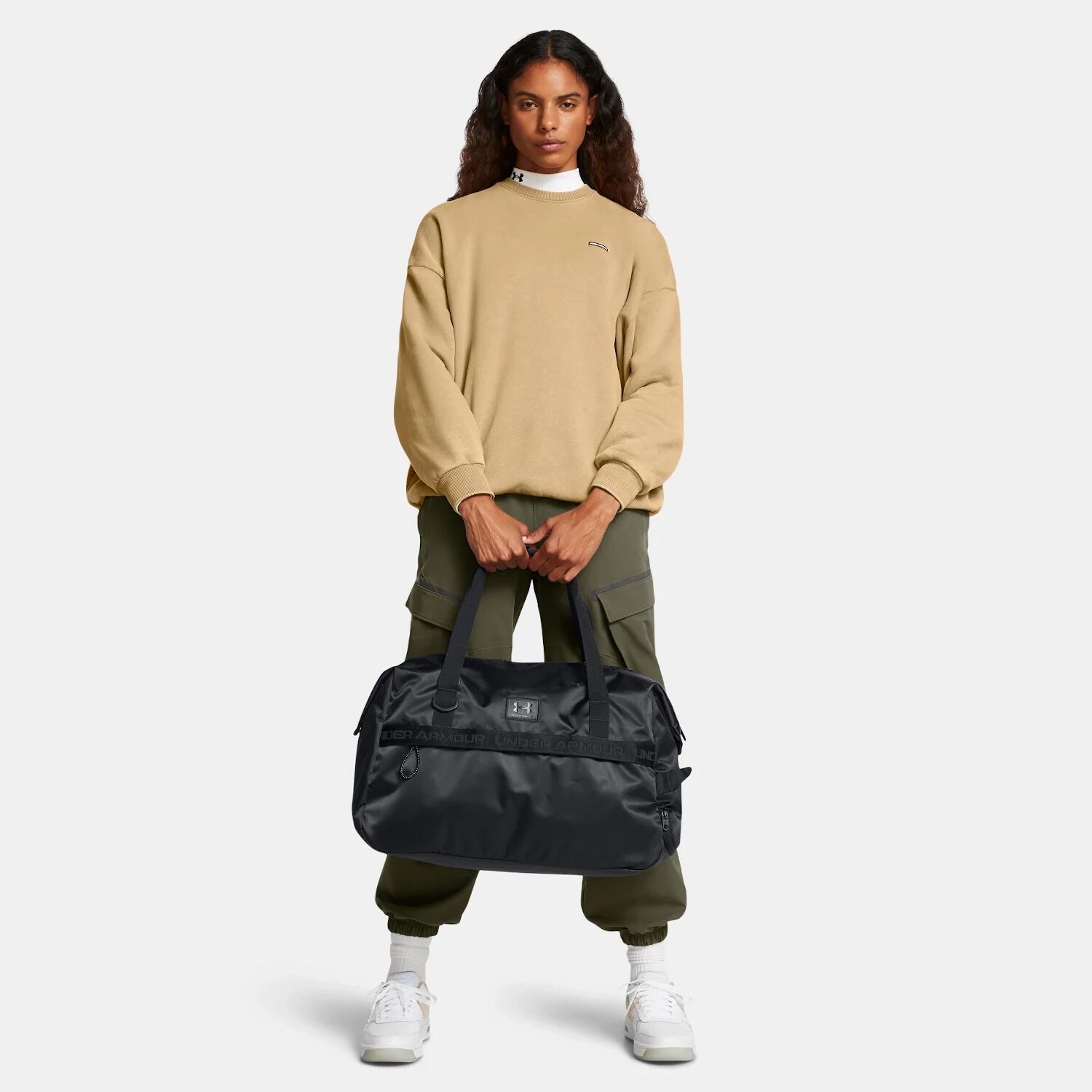 Dames Essential Gym Duffle Bag (Zwart) Einheitsgröße 3/6