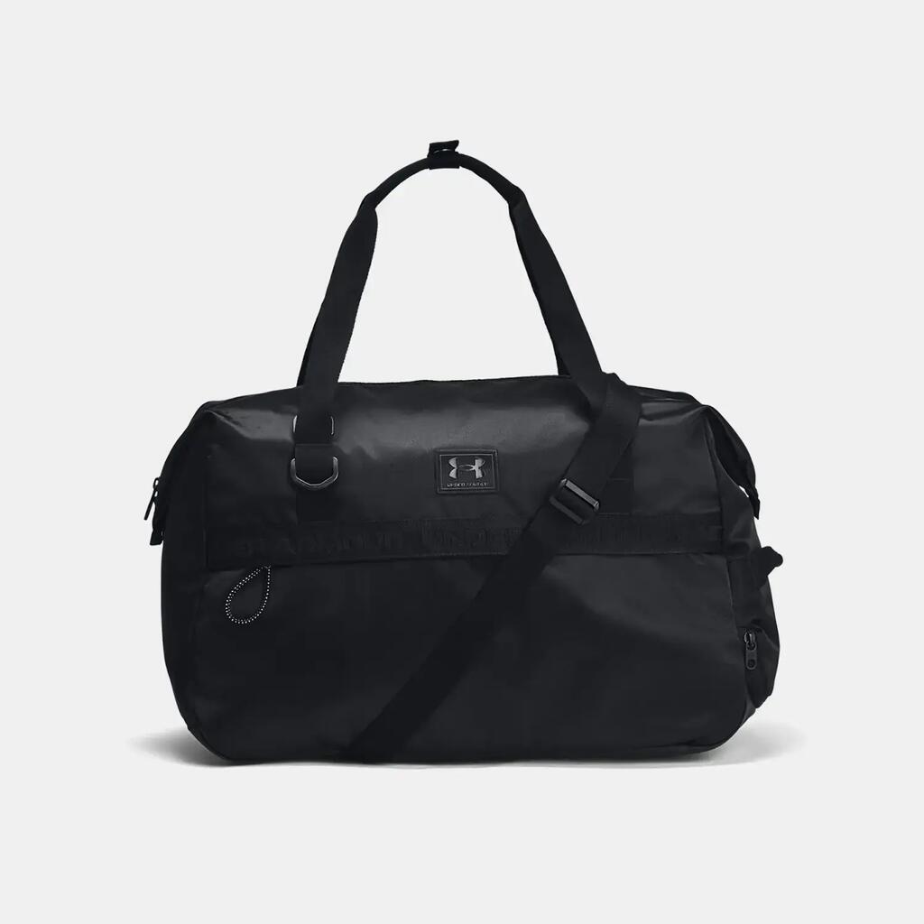 Womens/Ladies Essential Gym Duffle Bag (Black) One Size