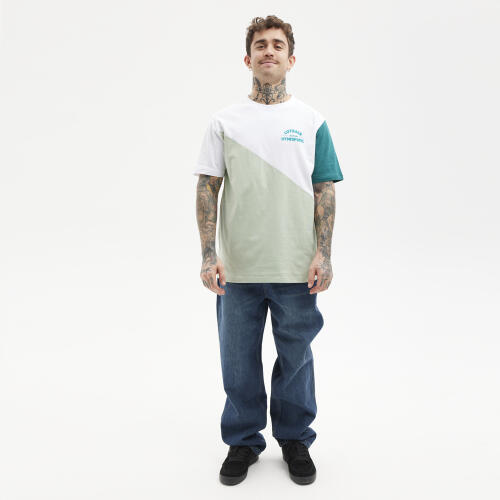 Camiseta manga corta Hydroponic partida en 2 es estampado pecho y espalda 4/5