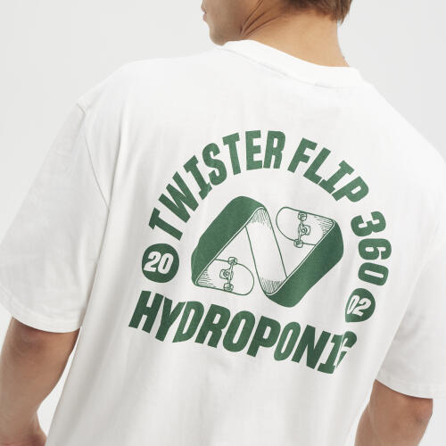 Camiseta manga cortaHydroponic Logo estampado Blanco 5/5
