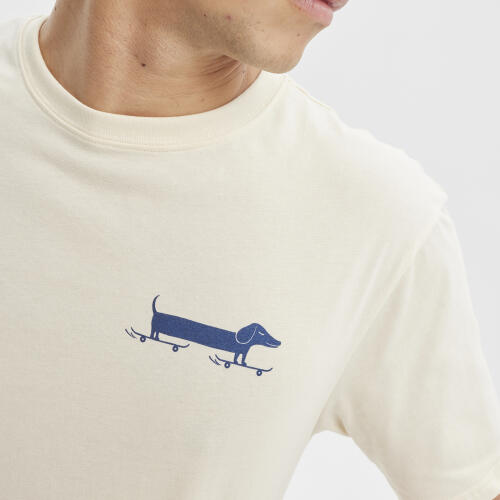 Camiseta manga corta Hydroponic - 100% algodón, corte regular. 3/4