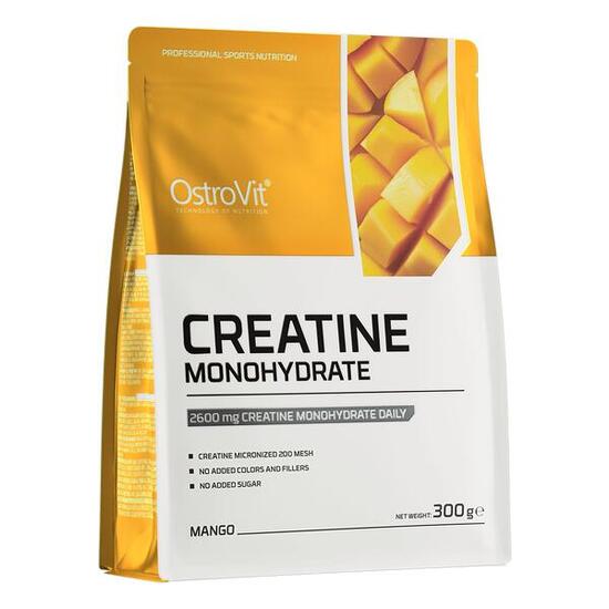 OstroVit Creatine Monohydrate - flavoured (300g) Mango - Kreatin