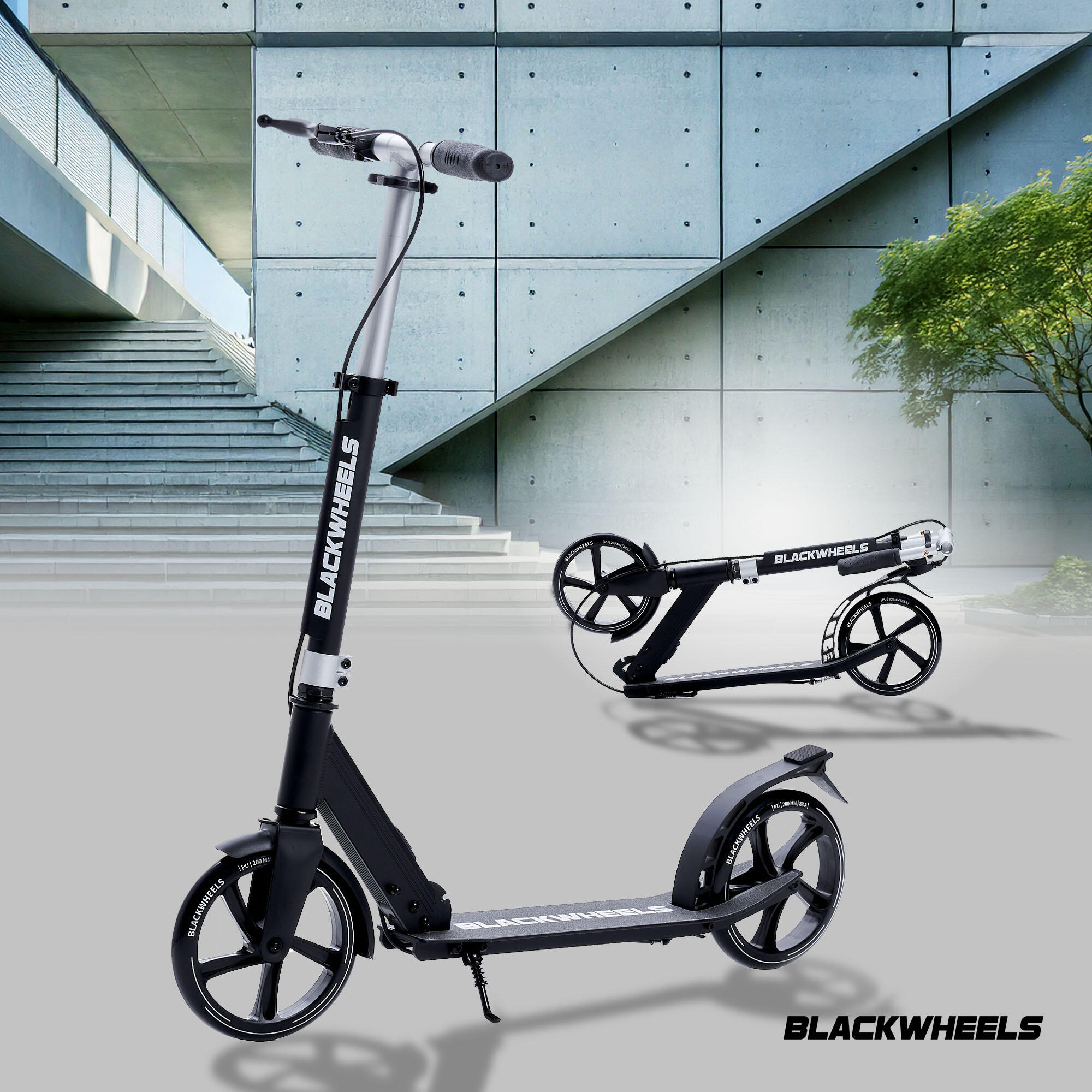 Trottinette adulte Blackwheels Orio 3/7