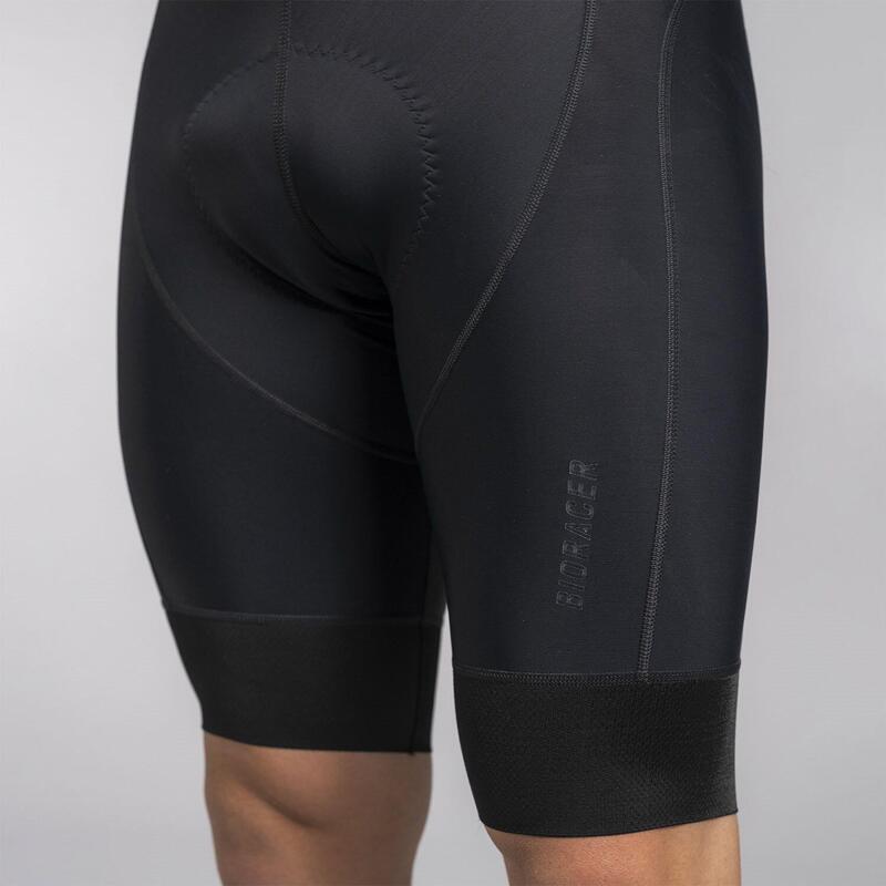 Summer Cycling Bib Shorts Breathable Men - Icon Black