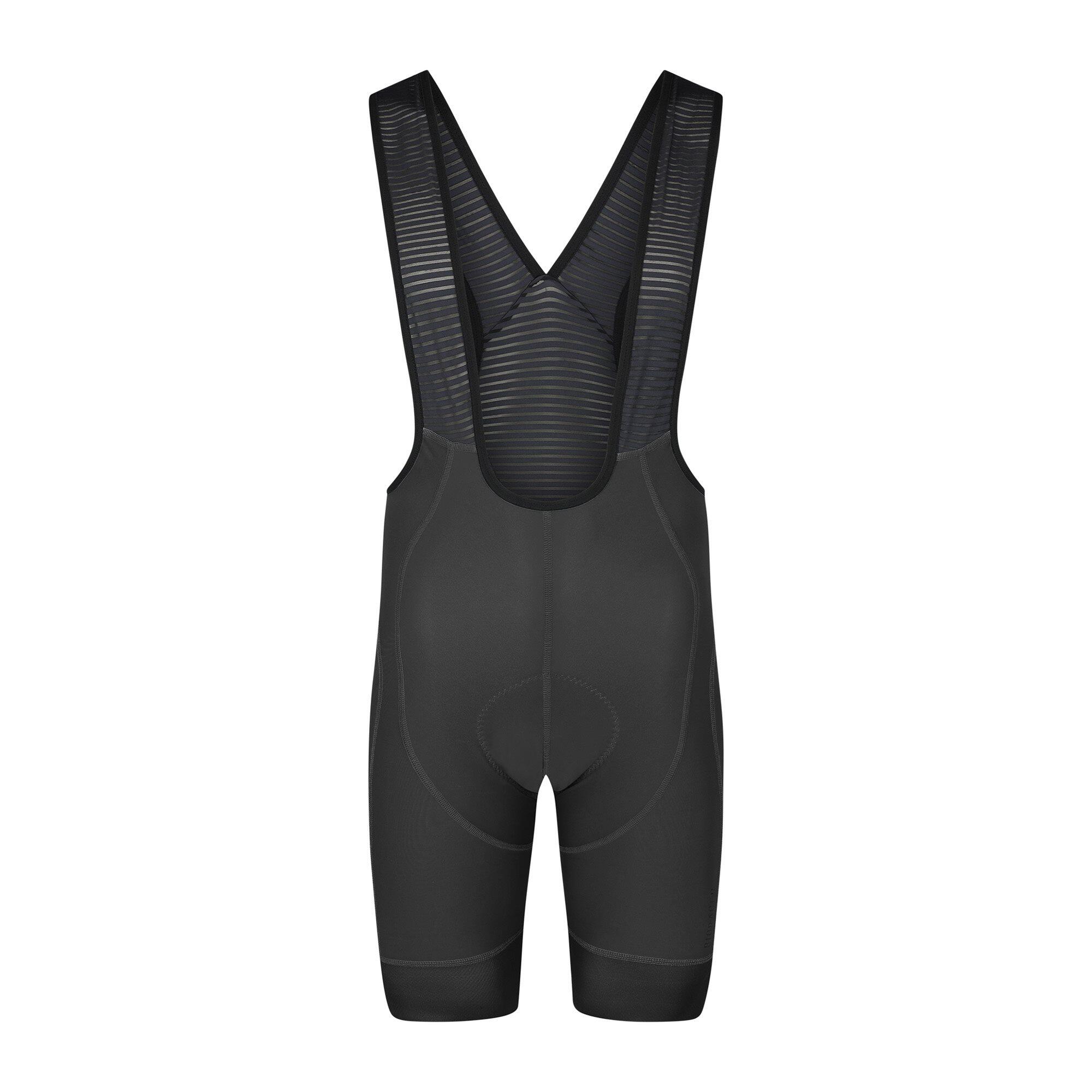 Summer Cycling Bib Shorts Breathable Men - Icon Black 1/6