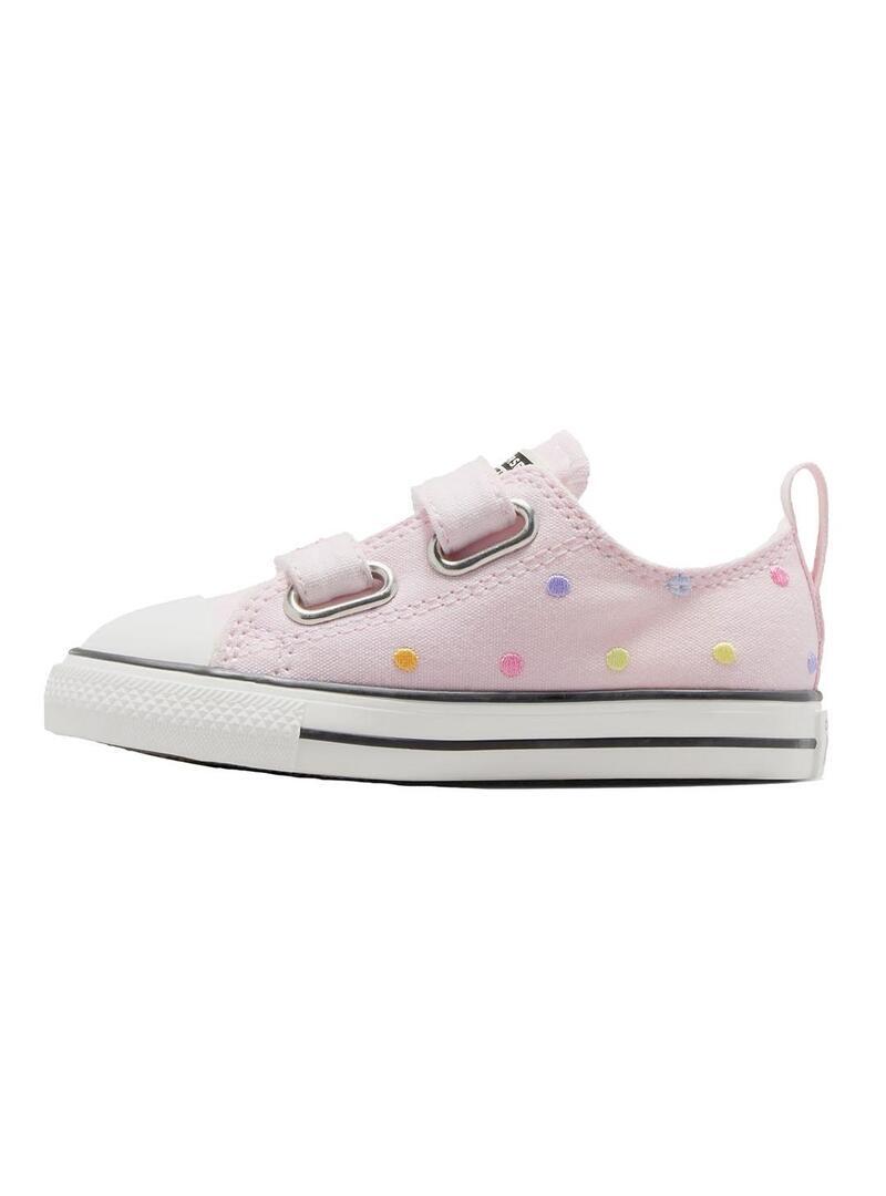 Chaussures pour enfant Converse ctas 2v ox Rose 2/5