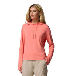 T Shirts Et Chemises Femme - COLUMBIA Sun Trek L/S Hooded W- Alpenglow