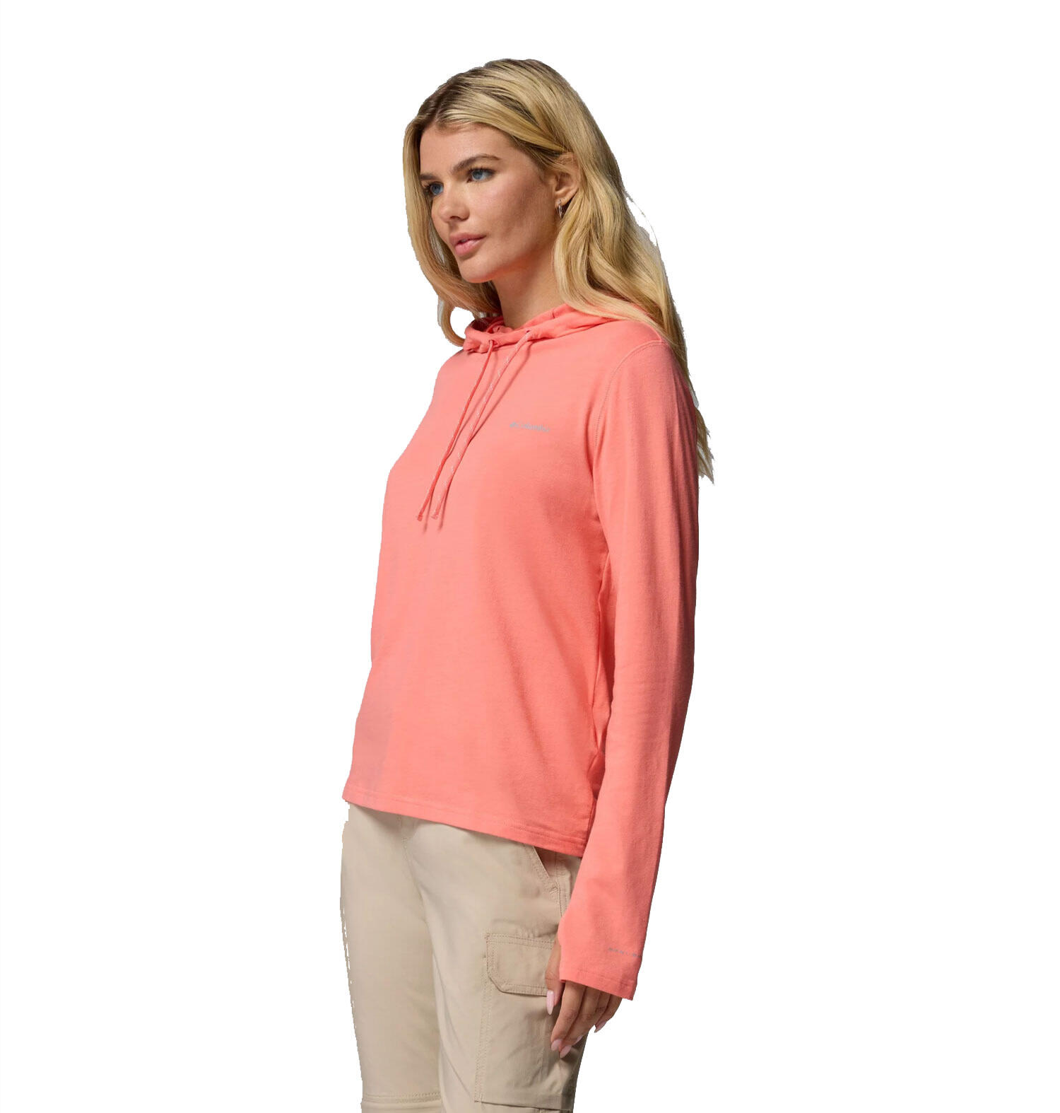 T Shirts Et Chemises Femme - COLUMBIA Sun Trek L/S Hooded W- Alpenglow 2/5