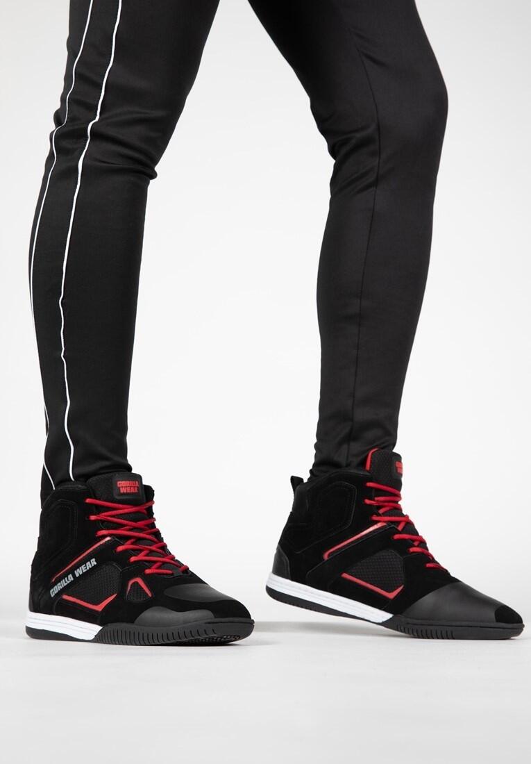 Troy Top alti - Nero/Rosso - EU 36 3/6