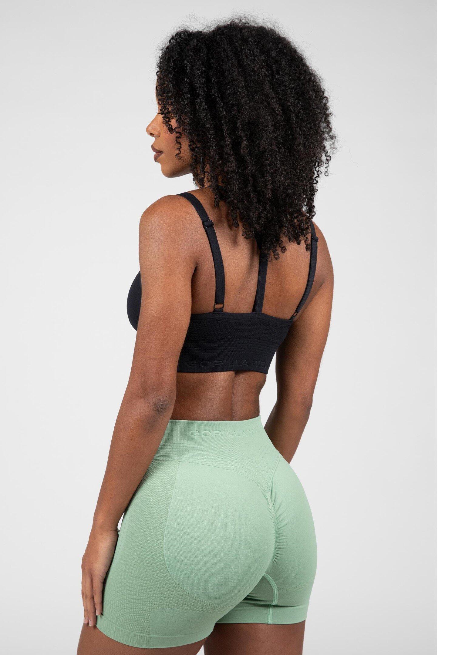Whitney Senza soluzione di continuità Reggiseno sportivo - Nero 2/6