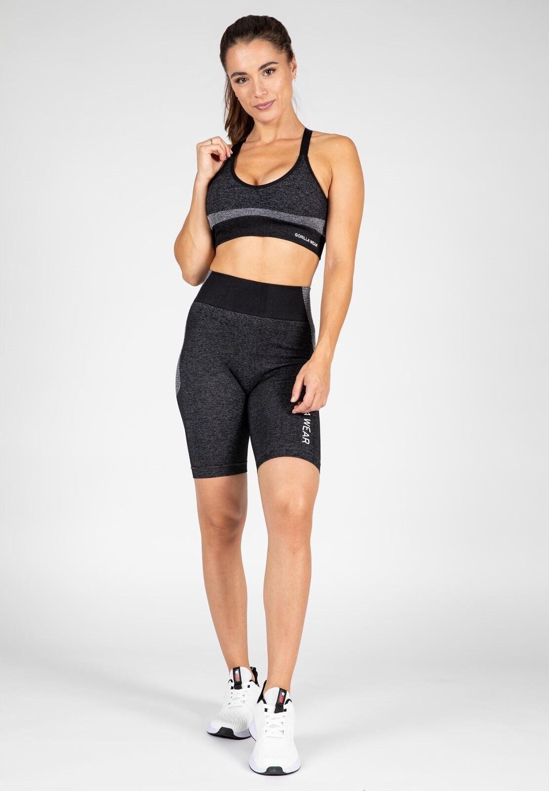 Selah Sans couture Soutien-gorge de sport - Noir 3/7