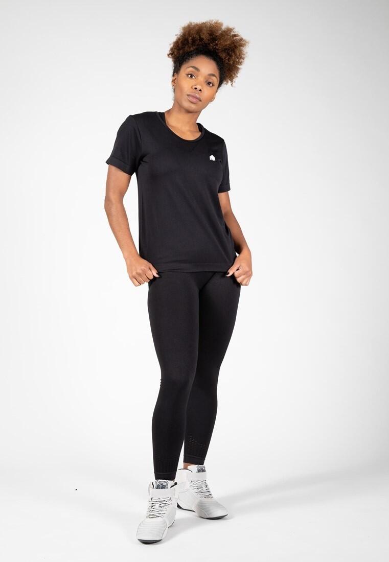 Neiro Sans couture T-shirt - Noir 3/5