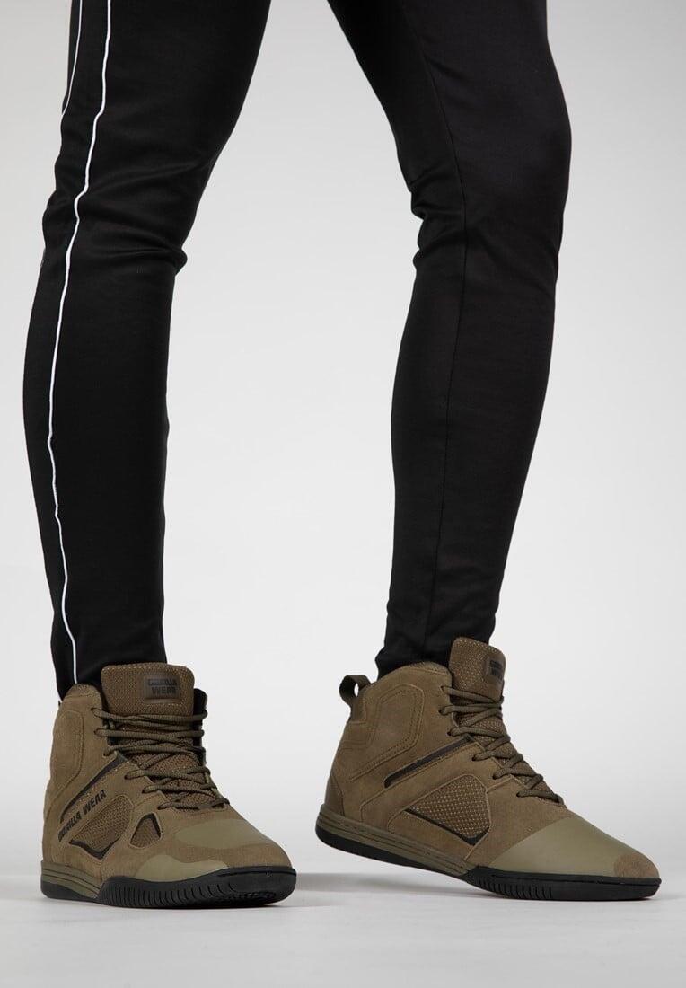 Troy High Tops - Legergroen - EU 38 3/6