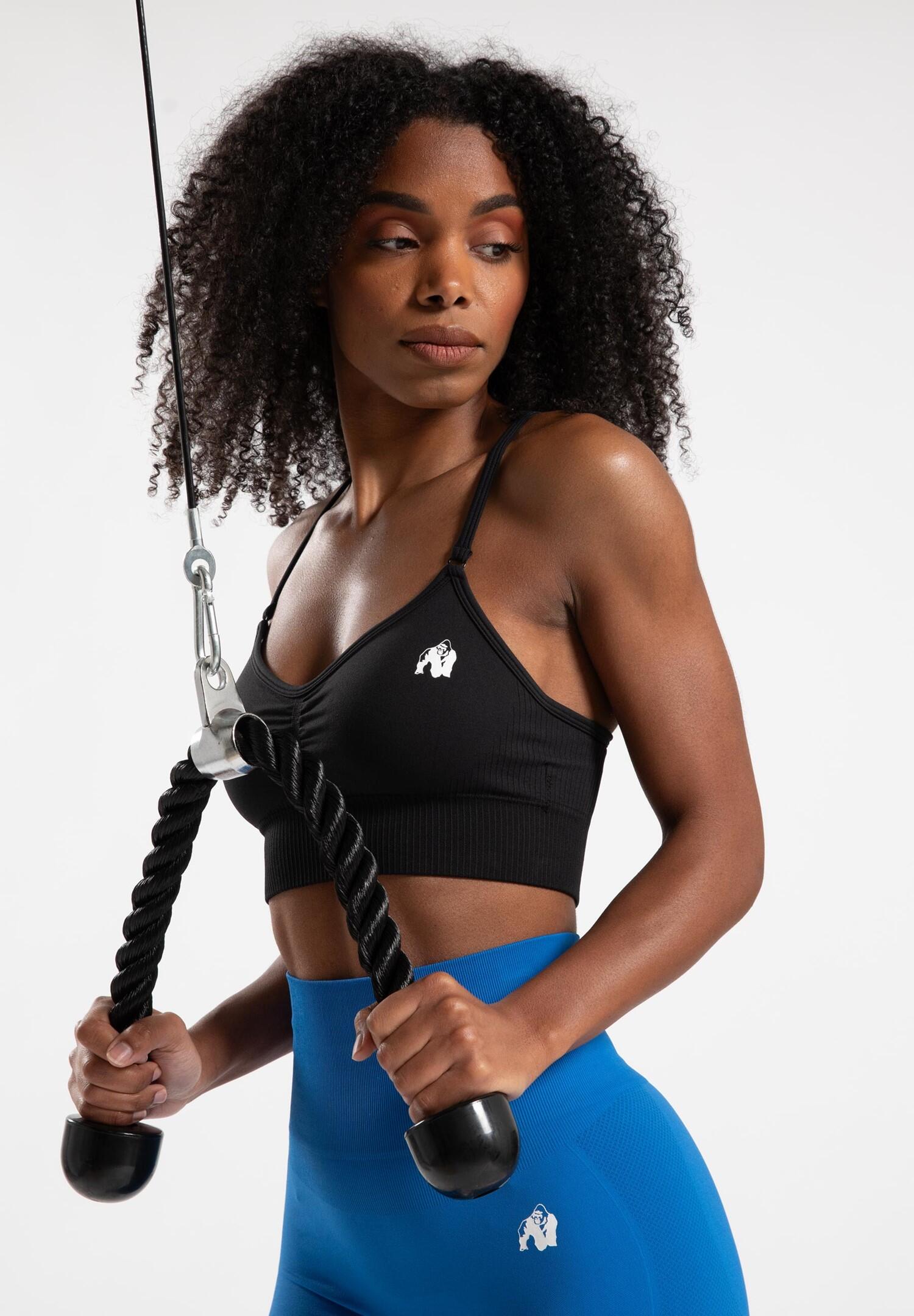 Olivia Senza soluzione di continuità Reggiseno sportivo - Nero 6/6
