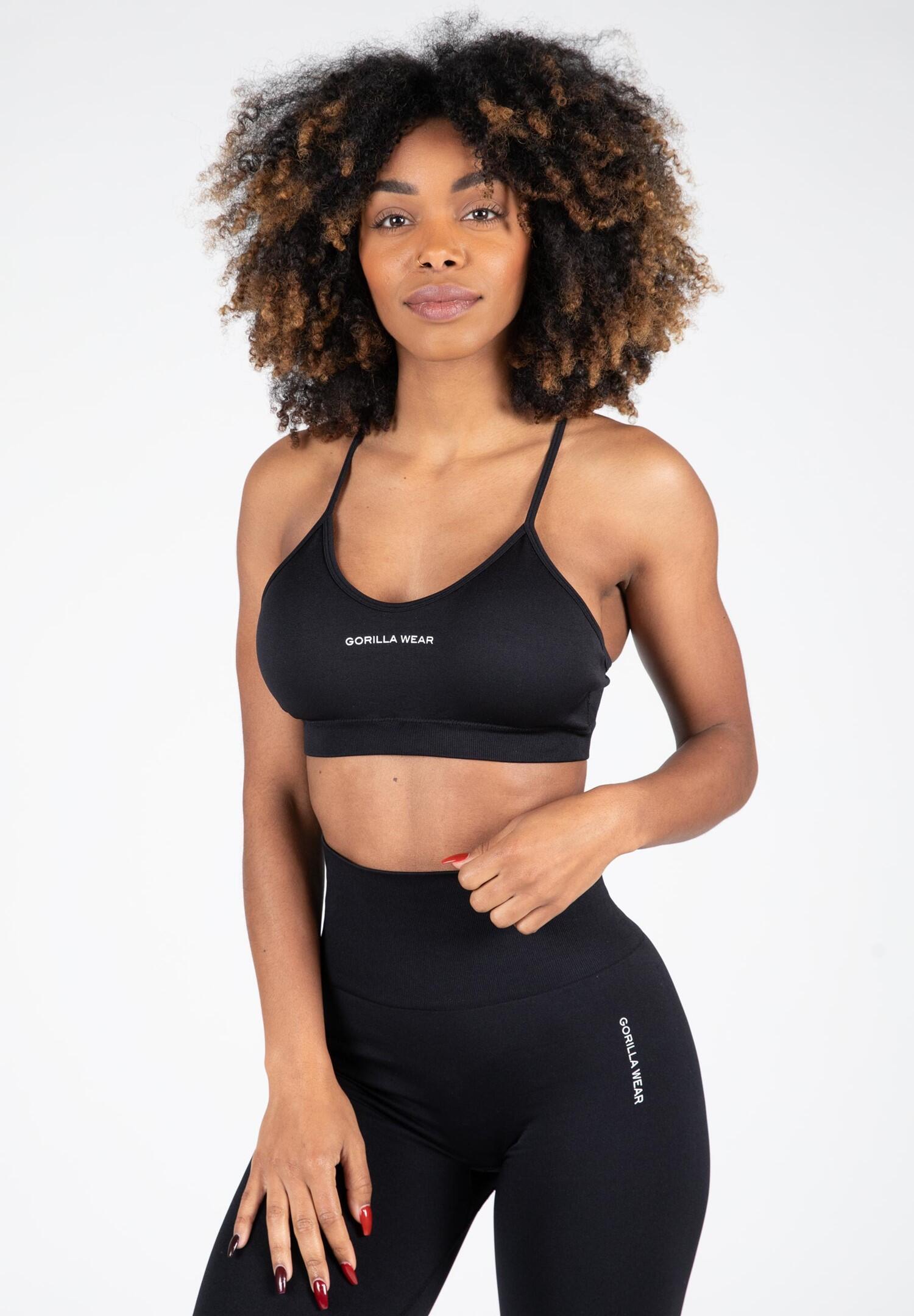 Quincy Senza soluzione di continuità Reggiseno sportivo - Nero 4/6