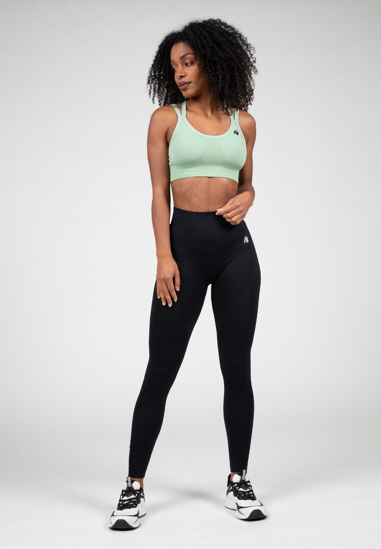 Whitney Senza soluzione di continuità Reggiseno sportivo - Verde 3/6