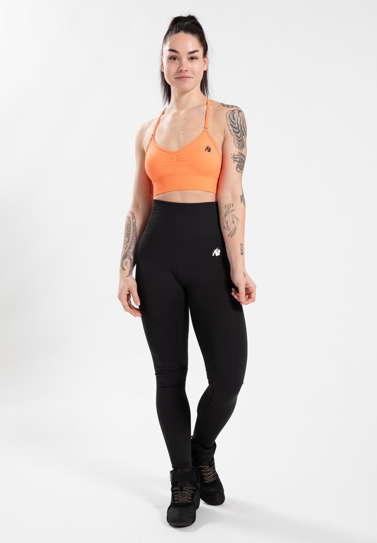 Olivia Sem costura Legging - Preto 5/6
