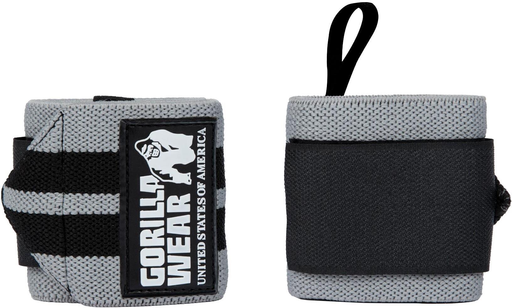 GORILLA WEAR Wrist Wraps PRO - Grau/Schwarz