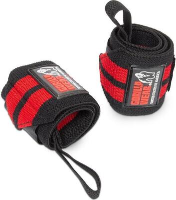 Wrist wraps pro - zwart/rood