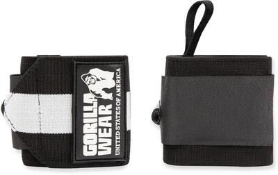 Wrist wraps ultra - zwart/wit