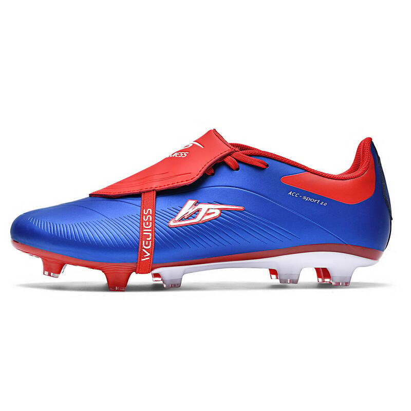 Ghete de fotbal MBrands 8.7 cu crampoane din plastic FG, albastru 40