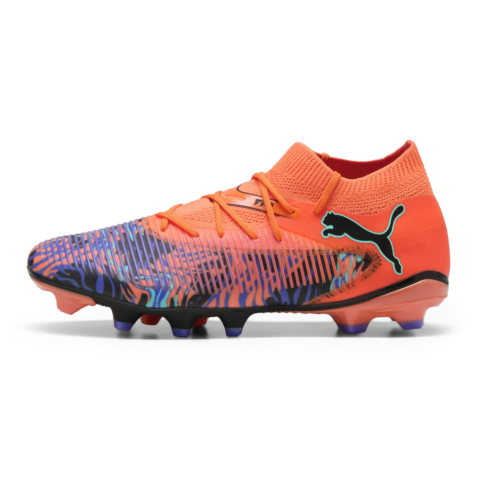 Puma - Chaussures De Football Puma Future 8 Match Creativity Fg/ag Pour Homme - Chaussures De Football - Orange - 47 - Decathlon