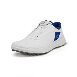 Ecco Men's Core BOA, Chaussures de golf pour hommes, blanches